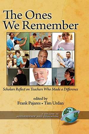 The Ones We Remember de Frank Pajares