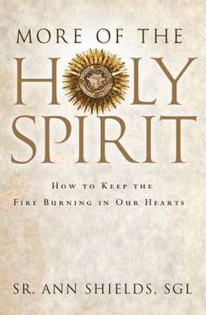 More of the Holy Spirit: How to Keep the Fire Burning in Our Hearts de Ann Shields