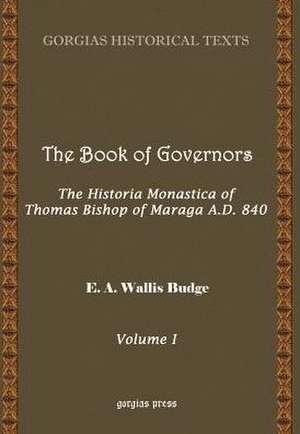 The Book of Governors de E. W. Budge