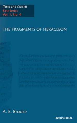 The Fragments of Heracleon de Heracleon