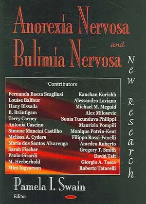 Anorexia Nervosa and Bulimia Nervosa de Pamela I. Swain