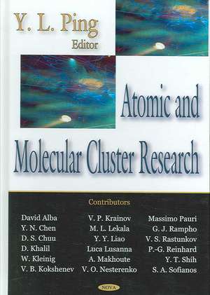 Atomic and Molecular Cluster Research de Y.L. Ping