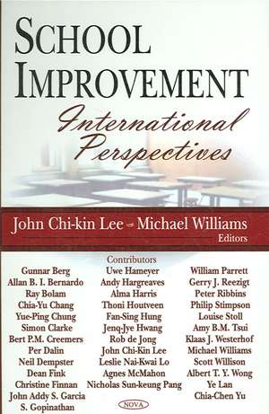 School Improvement: International Perspectives