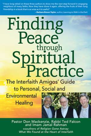 Finding Peace Through Spiritual Practice: The Interfaith Amigos' Guide to Personal, Social and Environmental Healing de Don MacKenzie