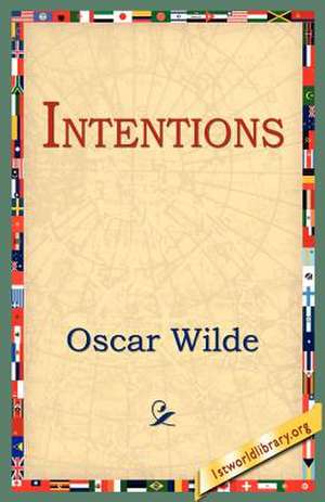 Intentions de Oscar Wilde