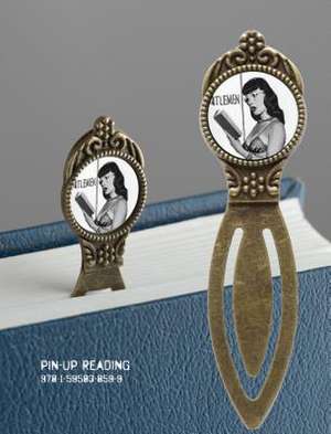 Book Lover's Bookmark - Pin-Up Girl Reading de The Enthusiast