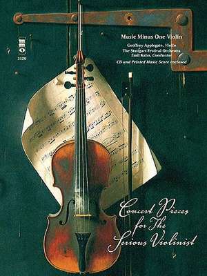 Concert Pieces for the Serious Violinist: 2-CD Set de Hal Leonard Publishing Corporation