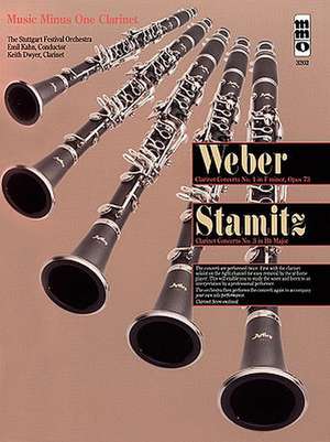 Weber: Concerto No. 3 in B Flat for Clarinet de Hal Leonard Publishing Corporation