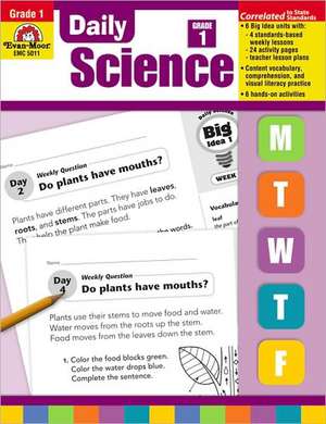 Daily Science Grade 1 de Evan-Moor Educational Publishers