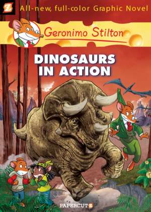 Geronimo Stilton Graphic Novels Vol. 7: Dinosaurs in Action de Geronimo Stilton