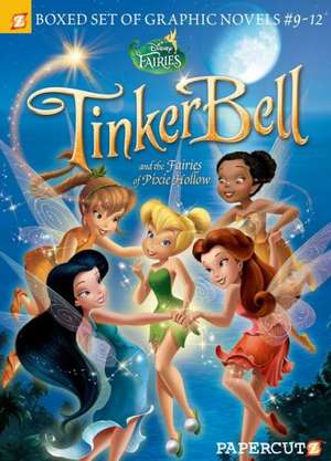 Disney Fairies Graphic Novels Boxed Set #9-12: Tinker Bell and the Fairies of Pixie Hollow de Papercutz