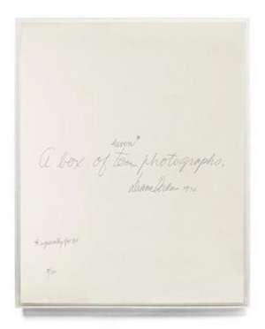 Diane Arbus: A Box of Ten Photographs de Diane Arbus