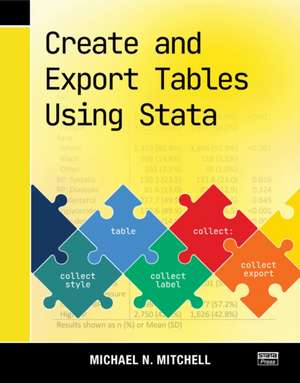 Create and Export Tables Using Stata de Michael N. Mitchell