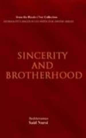 Sincerity & Brotherhood de Bediuzzaman Said Nursi