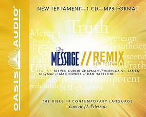 Message Remix New Testament-MS: The Bible in Contemporary Language de Eugene H. Peterson