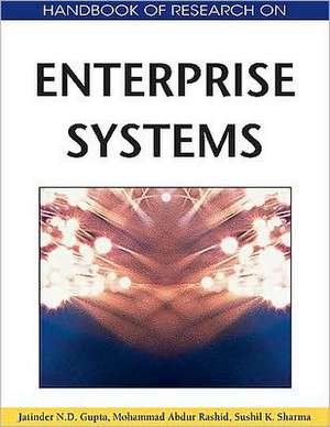 Handbook of Research on Enterprise Systems de Jatinder N. D. Gupta