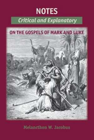 Notes on the Gospels: Critical and Explanatory on Mark & Luke de Melancthon W. Jacobus