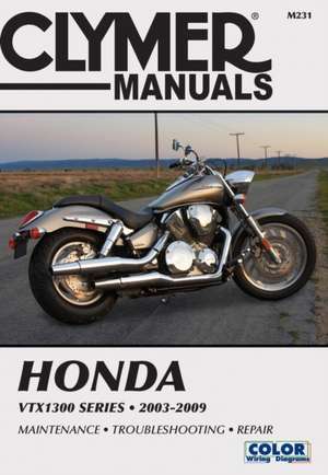 Honda VTX1300 Series Motorcycle (2003–2009) Service Repair Manual de Haynes