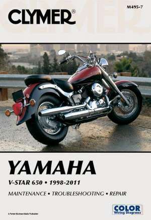 Yamaha V–Star 650 Manual Motorcycle (1998–2011) Service Repair Manual de Haynes