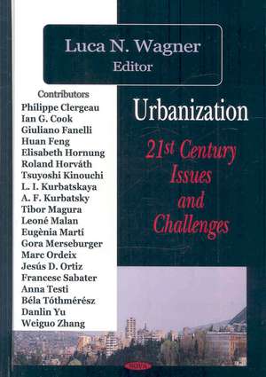 Urbanization de Luca N. Wagner