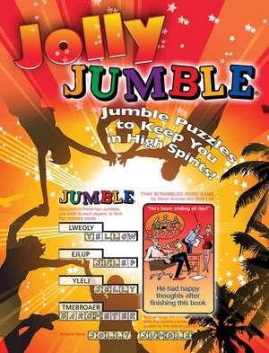 Jolly Jumble: Jumble Puzzles to Keep You in High Spirits! de Henri Arnold