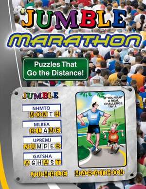 Jumble Marathon: Puzzles That Go the Distance! de Henri Arnold