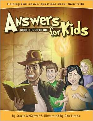 Answers Bible Curriculum for Kids [With CD (Audio) and DVD ROM] de Stacia McKeever