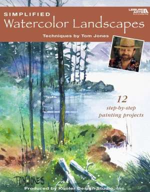 Simplified Watercolor Landscapes (Leisure Arts #22659) de Kooler Design Studio