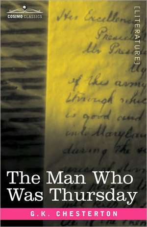 The Man Who Was Thursday de G. K. Chesterton