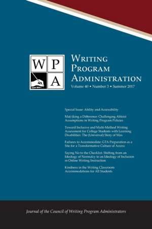 WPA de Council Writing Program Administrators