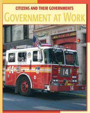 Government at Work de Tamra B. Orr