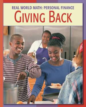 Giving Back de Cecilia Minden