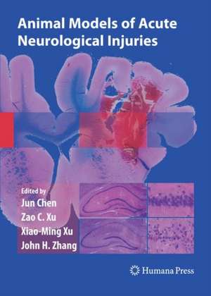 Animal Models of Acute Neurological Injuries de Jun Chen