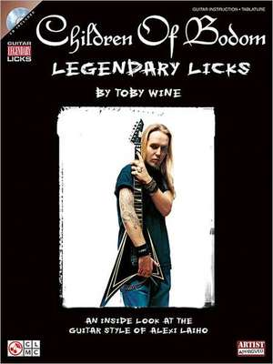 Children of Bodom - Legendary Licks de Toby Wine