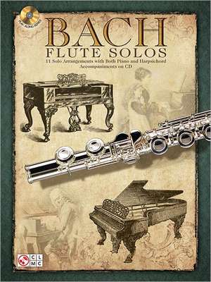 Bach Flute Solos Book/Online Audio de Johann Sebastian Bach