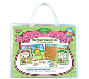 Basic Skills for Early Learning Set 2 File Folder Games to Go(r) de Dj Inkers