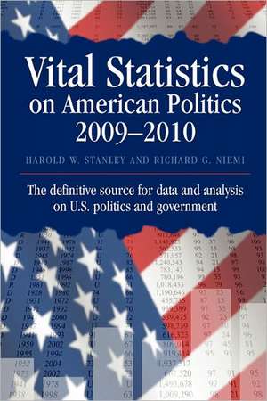 Vital Statistics on American Politics 2009-2010 de Harold W. Stanley