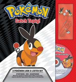 Catch Tepig! a Pokemon Look & Listen Set de Pikachu Press