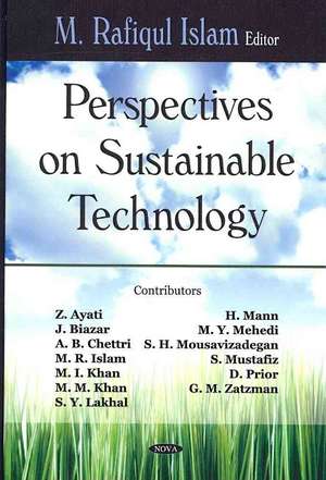 Perspectives on Sustainable Technology de Z. Ayati