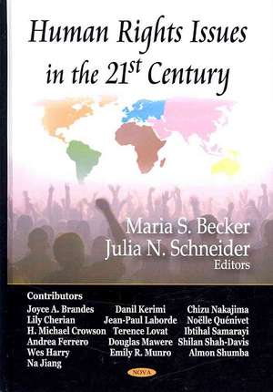 Human Rights Issues in the 21st Century de Maria S. Becker