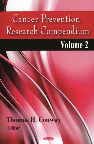 Cancer Prevention Research Compendium de Thomas B. Garcia