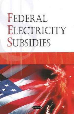 Federal Electricity Subsidies de Government Accountability Office