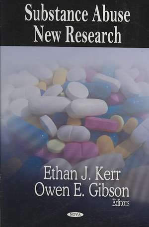 Substance Abuse de Ethan J. Kerr