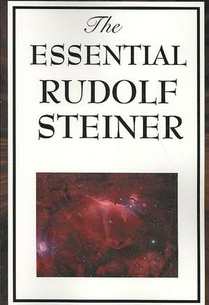 The Essential Rudolf Steiner de Rudolf Steiner