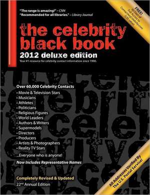 The Celebrity Black Book 2012 de Jordan McAuley