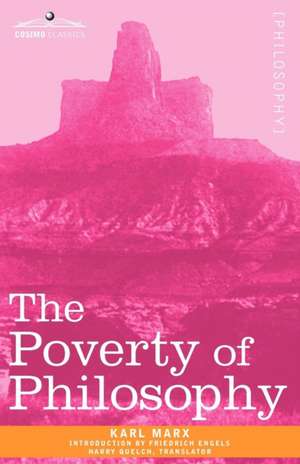 The Poverty of Philosophy de Karl Marx