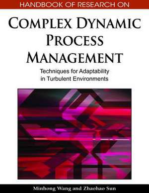 Handbook of Research on Complex Dynamic Process Management de Zhaohao Sun