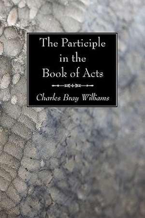 The Participle in the Book of Acts de Charles Bray Williams