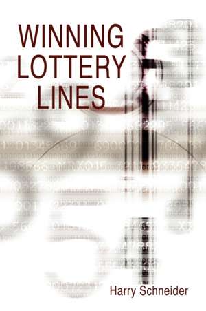 Winning Lottery Lines de Harry Schneider