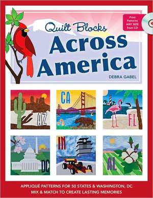 Quilt Blocks Across America de Debra Gabel